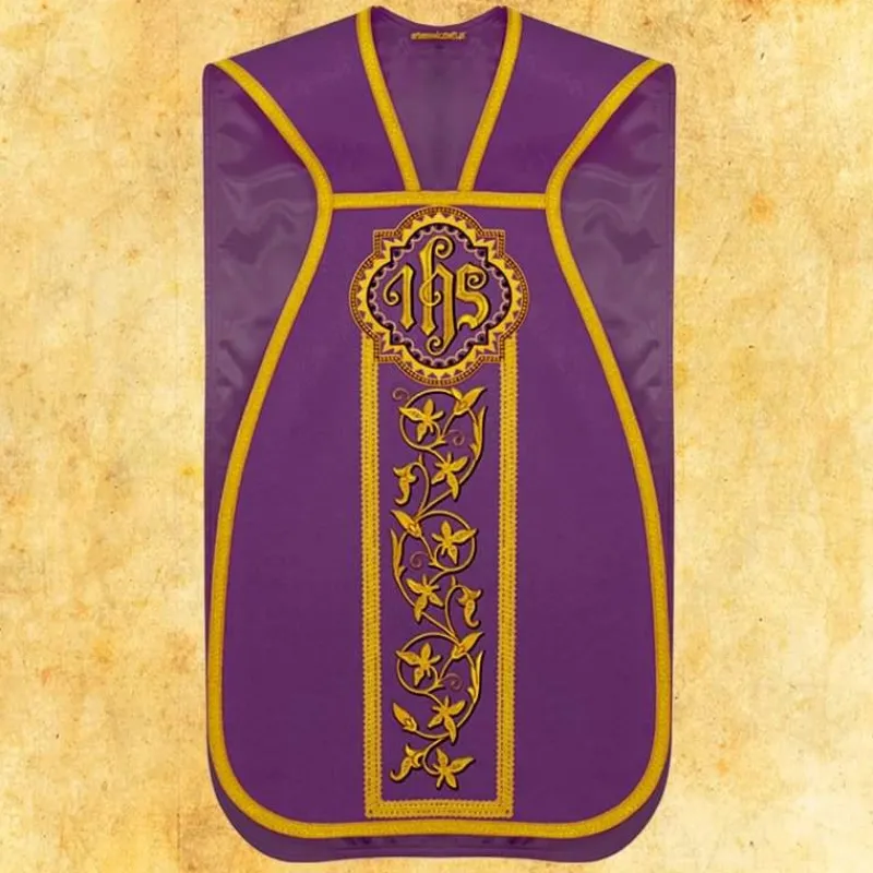 Shop Articles Religieux JP chasuble liturgique romaine
