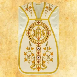 Cheap Articles Religieux JP chasuble liturgique romaine avec motif Agneau Dieu