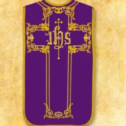 Store Articles Religieux JP Chasuble liturgique romaine bordo