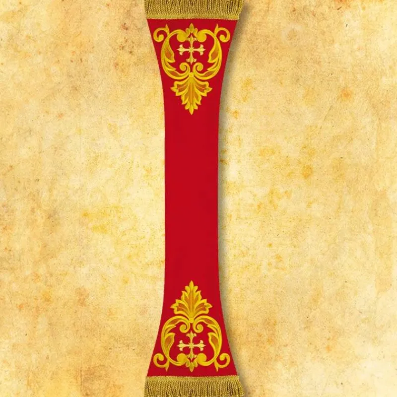 Cheap Articles Religieux JP Chasuble liturgique rouge romaine