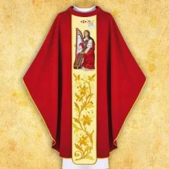 New Articles Religieux JP chasuble liturgique Sainte Cecile
