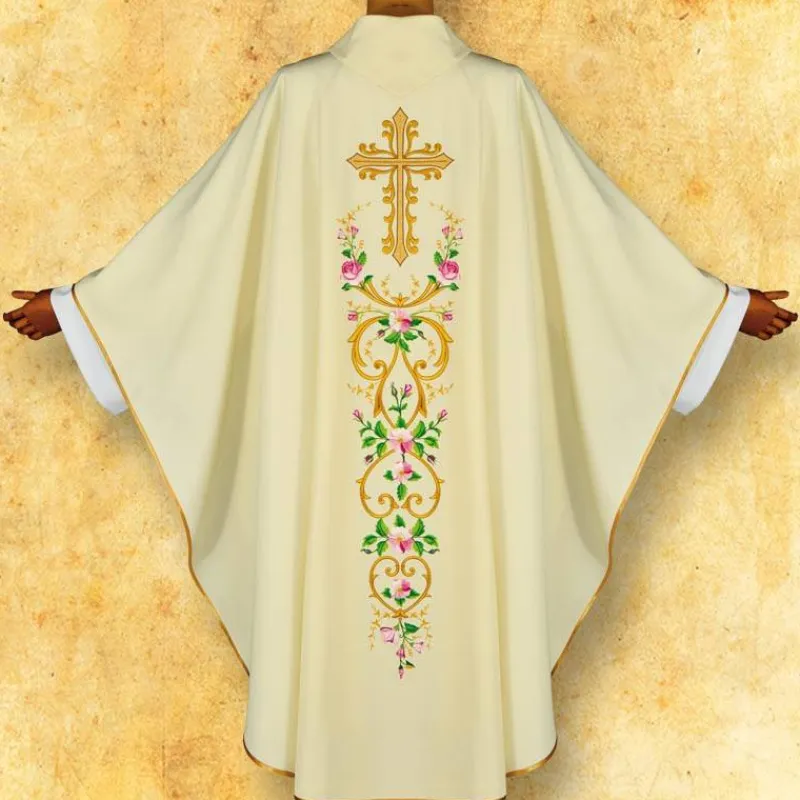 Shop Articles Religieux JP chasuble liturgique sainte Rita