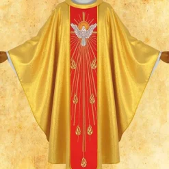 Hot Articles Religieux JP Chasuble liturgique Saint Esprit