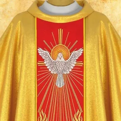 Hot Articles Religieux JP Chasuble liturgique Saint Esprit