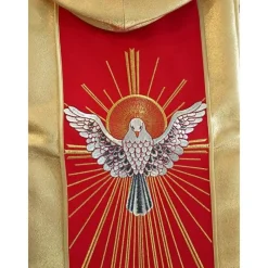 Hot Articles Religieux JP Chasuble liturgique Saint Esprit