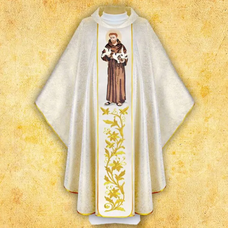 Store Articles Religieux JP Chasuble liturgique saint Francois