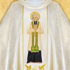 Cheap Articles Religieux JP Chasuble liturgique saint Jean-Marie Vianney