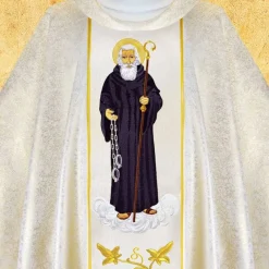 Best Sale Articles Religieux JP Chasuble liturgique Saint Leonard