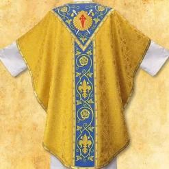 Fashion Articles Religieux JP chasuble liturgique style romaine motif Saint Jacques