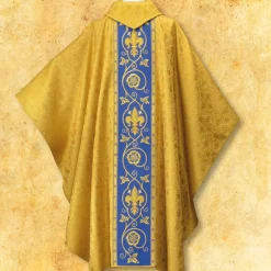 Clearance Articles Religieux JP chasuble liturgique style romaine motif Saint Jacques