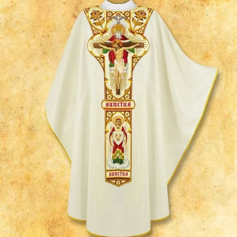 Flash Sale Articles Religieux JP Chasuble liturgique Trinite