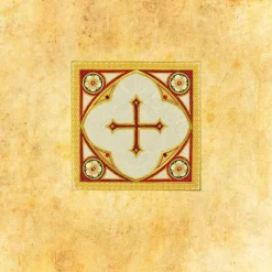 Best Sale Articles Religieux JP chasuble modelé romaine avec motif la Cène