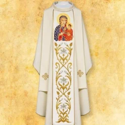 Cheap Articles Religieux JP Chasuble Notre Dame de Czestochowa