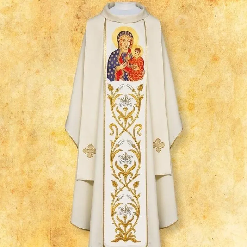 Cheap Articles Religieux JP Chasuble Notre Dame de Czestochowa