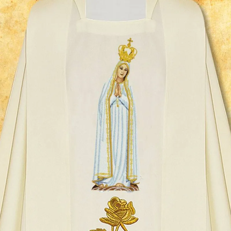 Cheap Articles Religieux JP Chasuble Notre Dame de Fatima