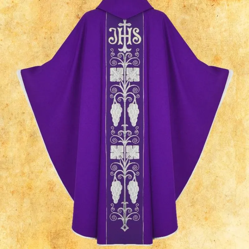Sale Articles Religieux JP chasuble pour messe hommage