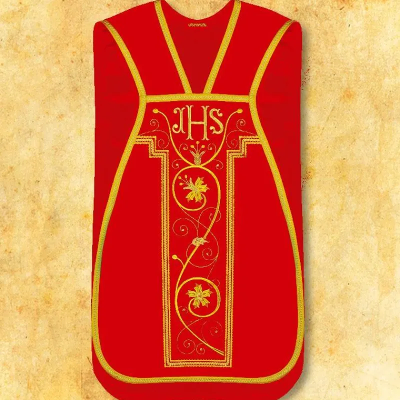 Best Sale Articles Religieux JP Chasuble romaine Agape pour messe