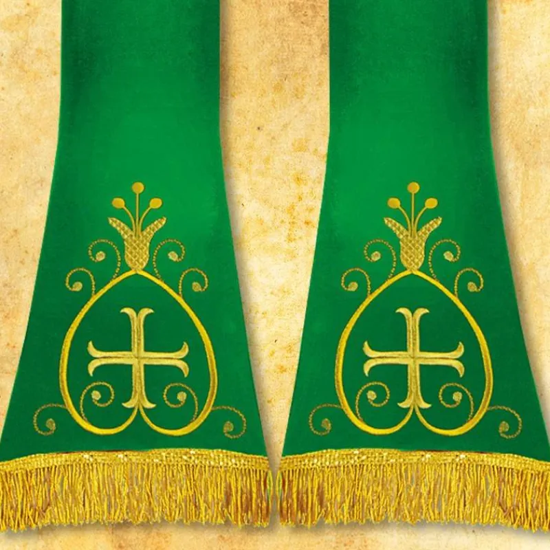 Best Sale Articles Religieux JP Chasuble romaine Agape pour messe
