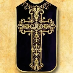 Clearance Articles Religieux JP Chasuble romaine pour messe trident