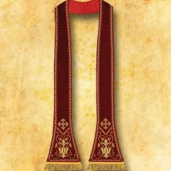 Clearance Articles Religieux JP Chasuble romaine pour messe trident