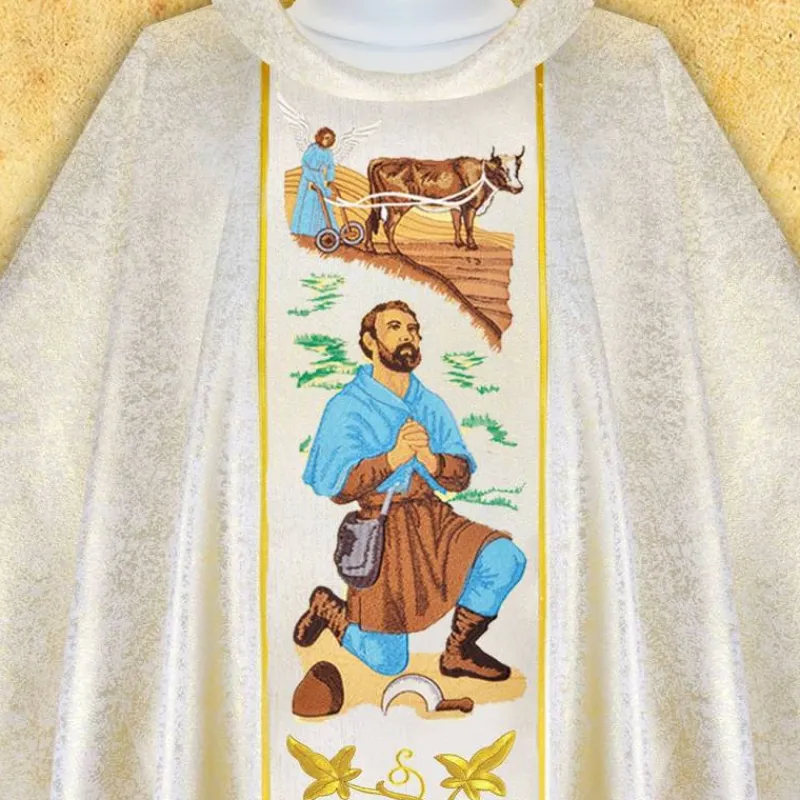 Cheap Articles Religieux JP Chasuble Saint Isidore