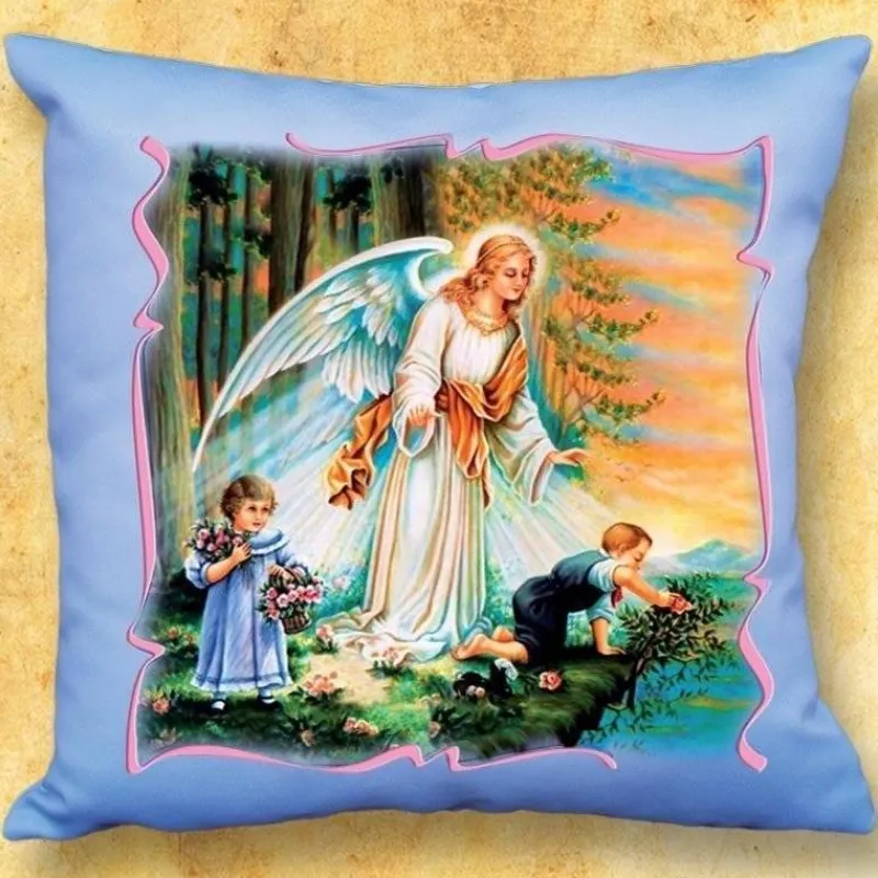 Flash Sale Articles Religieux JP Coussin avec motif - Ange Gardien -