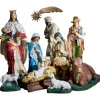 Shop Articles Religieux JP crèche noël complet avec grand santons