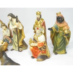 Best Sale Articles Religieux JP crèche noël complet avec petit santons