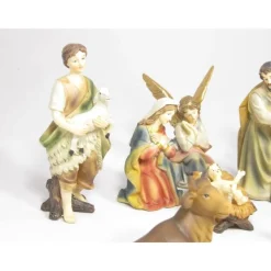 Best Sale Articles Religieux JP crèche noël complet avec petit santons