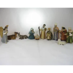Best Sale Articles Religieux JP crèche noël complet avec petit santons