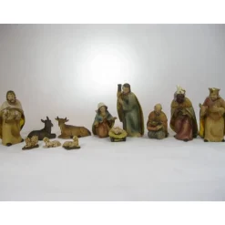 Hot Articles Religieux JP crèche noël complet avec petit santons