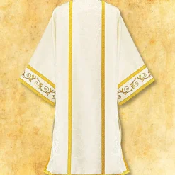 New Articles Religieux JP dalmatique blanc