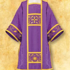 Fashion Articles Religieux JP dalmatique violet