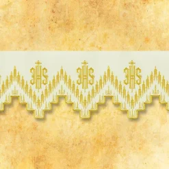 Store Articles Religieux JP dentelle brodée couleur
