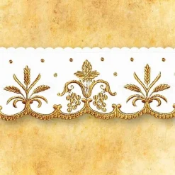 Cheap Articles Religieux JP Dentelle-brodée-italian-gold