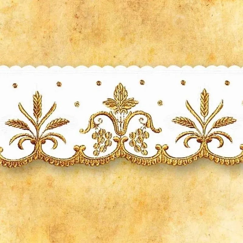 Cheap Articles Religieux JP Dentelle-brodée-italian-gold