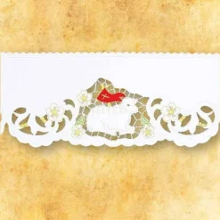 Flash Sale Articles Religieux JP dentelle brodée le agneau