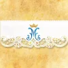 Sale Articles Religieux JP dentelle brodée mariale