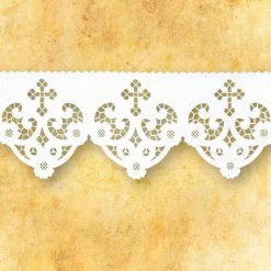 Fashion Articles Religieux JP dentelle brodée pour église