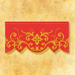 Best Articles Religieux JP dentelle brodée pour églisse
