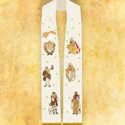 Outlet Articles Religieux JP etole avec motif Noël