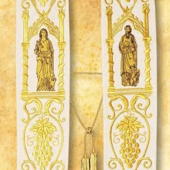 Discount Articles Religieux JP Etole brodée avec motif 4 Evangélistes