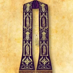 Discount Articles Religieux JP Etole brodée avec motif 4 Evangélistes