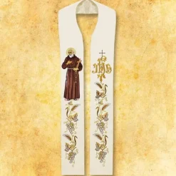 Online Articles Religieux JP Etole liturgique pour prêtre Padre Pio