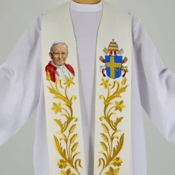 Clearance Articles Religieux JP Etole pour prêtre Jean Paul II