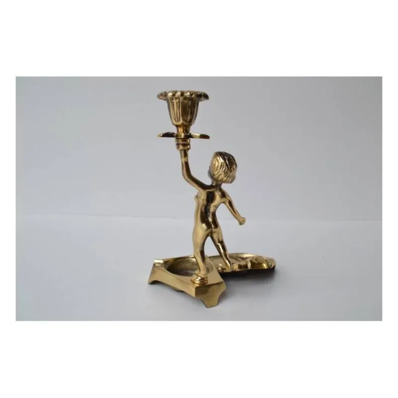 Best Sale Articles Religieux JP Le chandelier 1 flamme - Le chien -