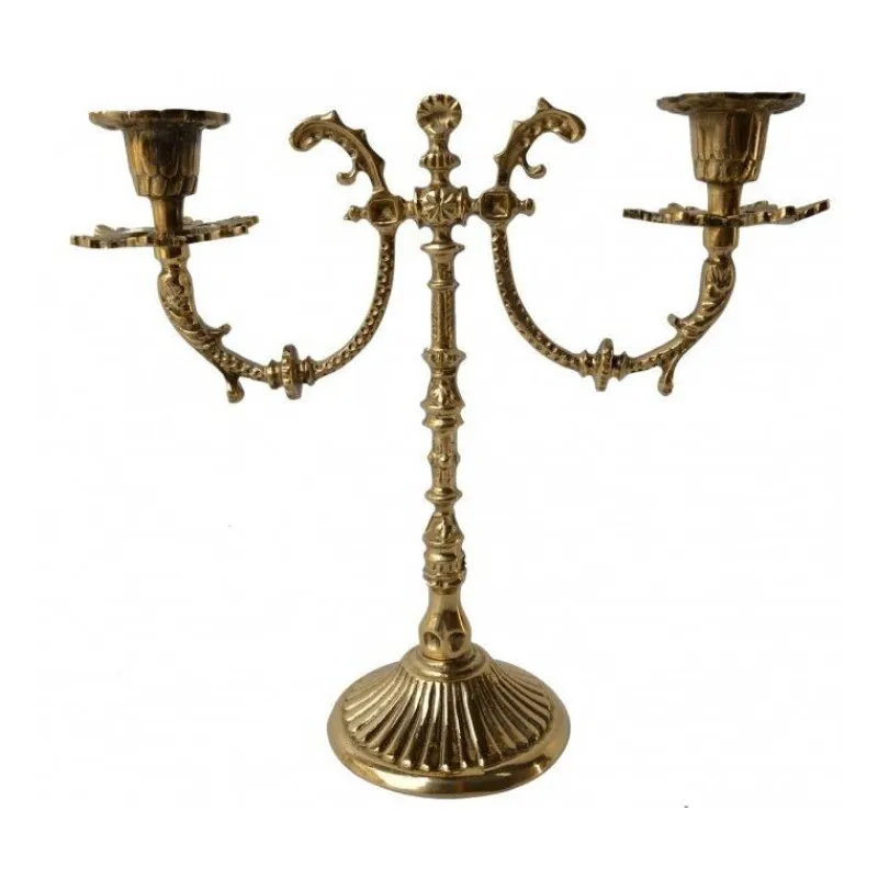 Flash Sale Articles Religieux JP Le chandelier 2 flammes -