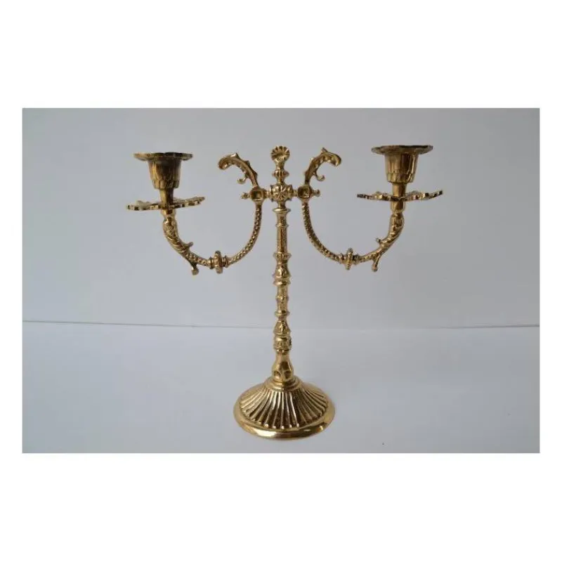 Flash Sale Articles Religieux JP Le chandelier 2 flammes -