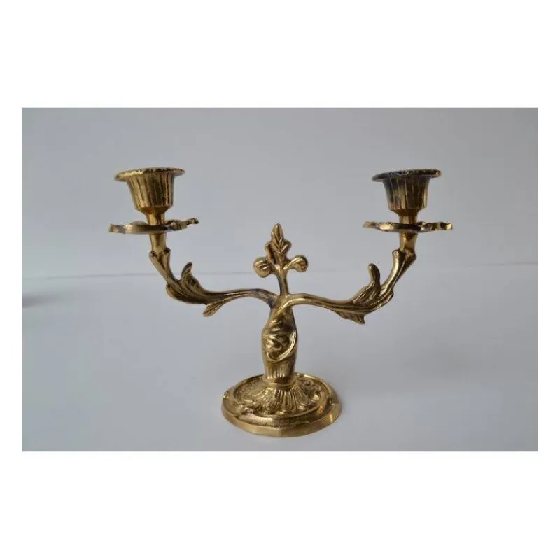 Sale Articles Religieux JP Le chandelier 2 flammes -