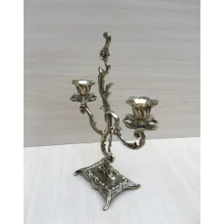 Shop Articles Religieux JP Le chandelier 2 flammes -